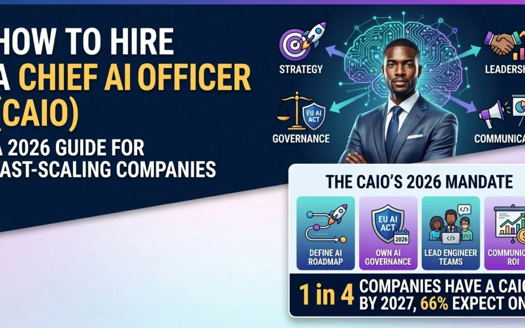 How to Hire a Chief AI Officer (CAIO): A 2026 Guide for Fast-Scaling Companies